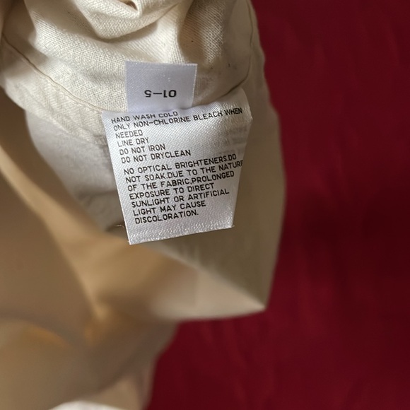Uniqlo Sz L 100% Cotton Summer Tote - Picture 7 of 14